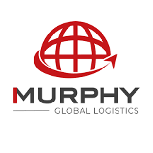 Murphy Global Logistics logo with red globe, arrow, and bold text on white background.