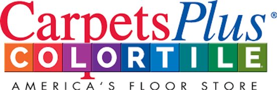 CarpetsPlus COLORTILE logo with colorful tiles and the tagline "America's Floor Store.