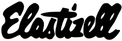 The word "Elastizell" written in bold, cursive black lettering.