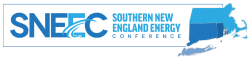 SNEEC logo with "Southern New England Energy Conference" and a map of southern New England states.
